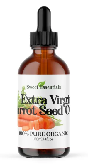 100% Pure Organic Carrot Seed Oil | Unrefined / Extra Virgin | Imported From France