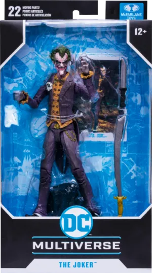 Batman: Arkham City - The Joker DC Multiverse 7” Scale McFarlane Action Figure