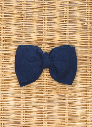 Big Bow Linen Clip