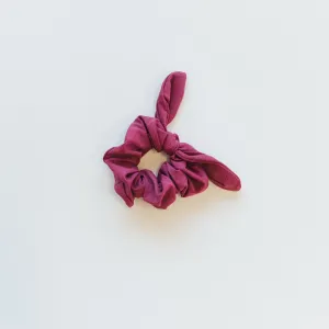 Bow Scrunchie - Merlot