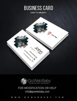 Business Card For Men's Fashion Boutique