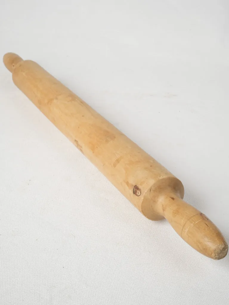 Collection of 3 antique French rolling pins 20"