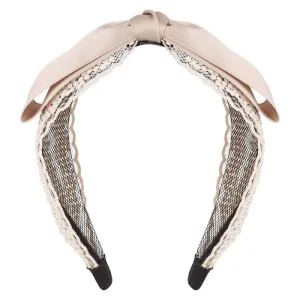 Designer Kidz Bettina Headband - Beige