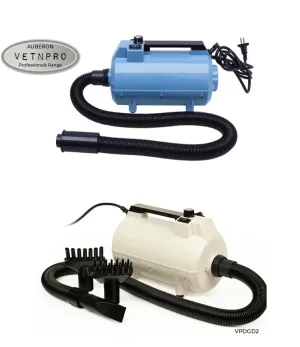 Dog Grooming Blow Dryer Pet Hair Dryer Blower 1200W 2 Speed Wind Variable plus Two step Temperature adjustable