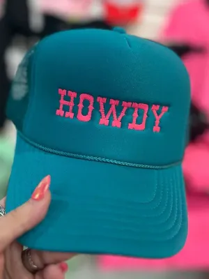 Embroidered Howdy Trucker Hat