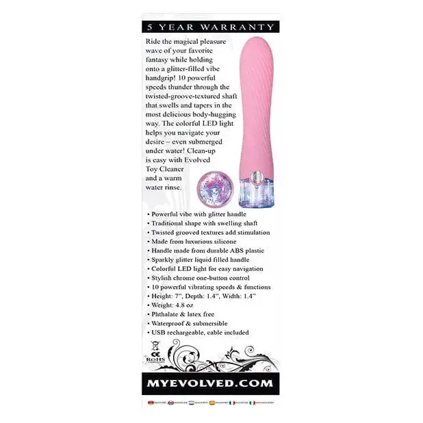 Evolved Sparkle Rechargeable Vibrator