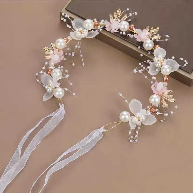 Fairyinspired Girls Outdoor Party Accessory Flower Princess Wreath