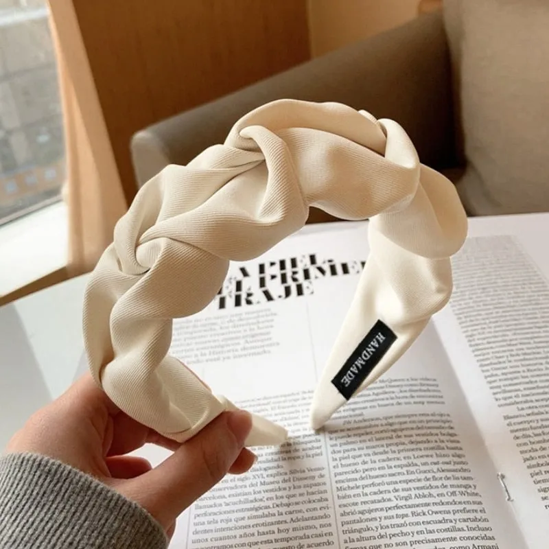 Fashion Designer Wide Hairband for Women