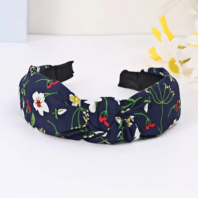 Fashion Designer Wide Hairband for Women