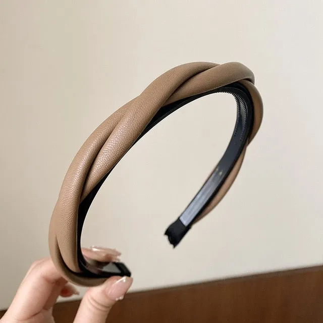 Fashion Designer Wide Hairband for Women