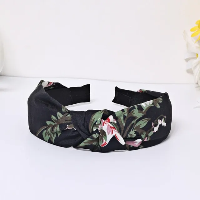 Fashion Designer Wide Hairband for Women