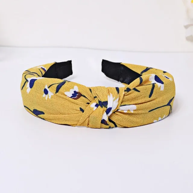 Fashion Designer Wide Hairband for Women