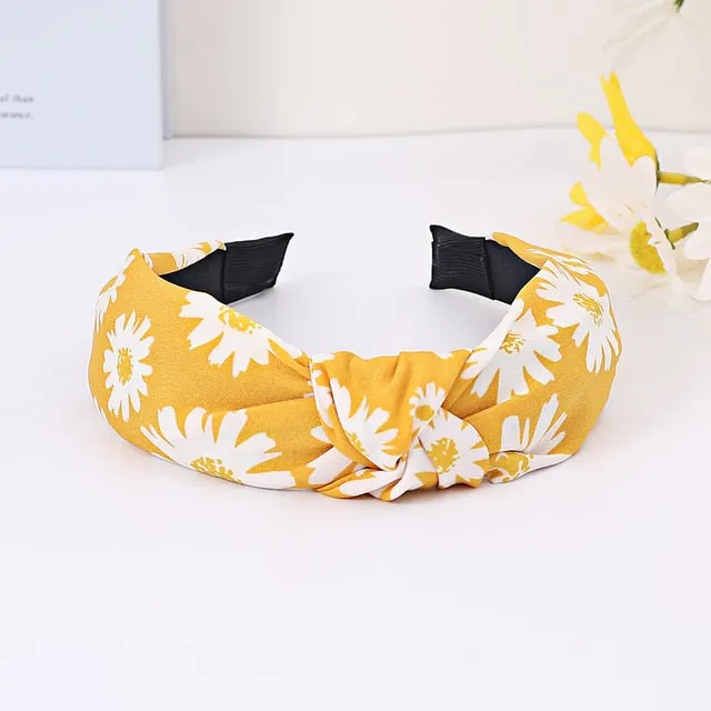 Fashion Designer Wide Hairband for Women