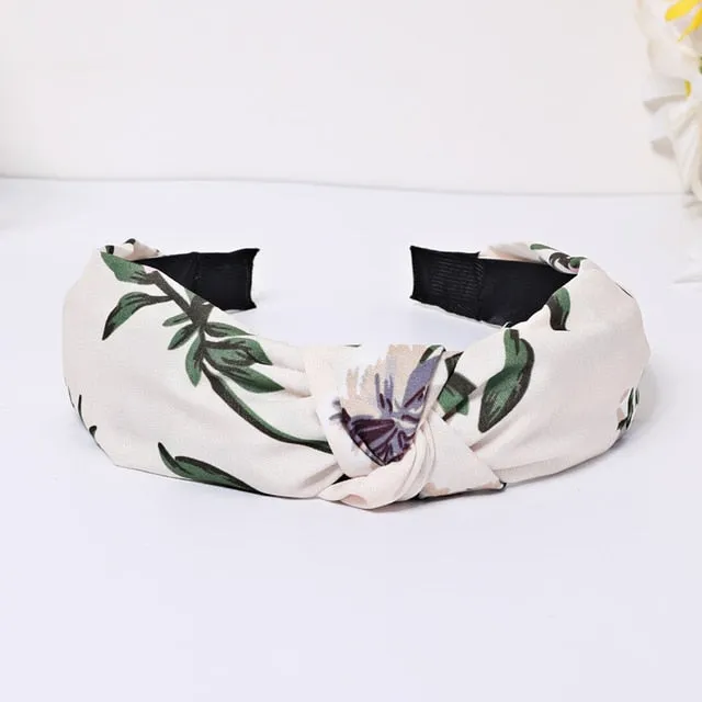 Fashion Designer Wide Hairband for Women