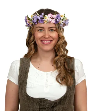 German Costume Garland Princess Flowers