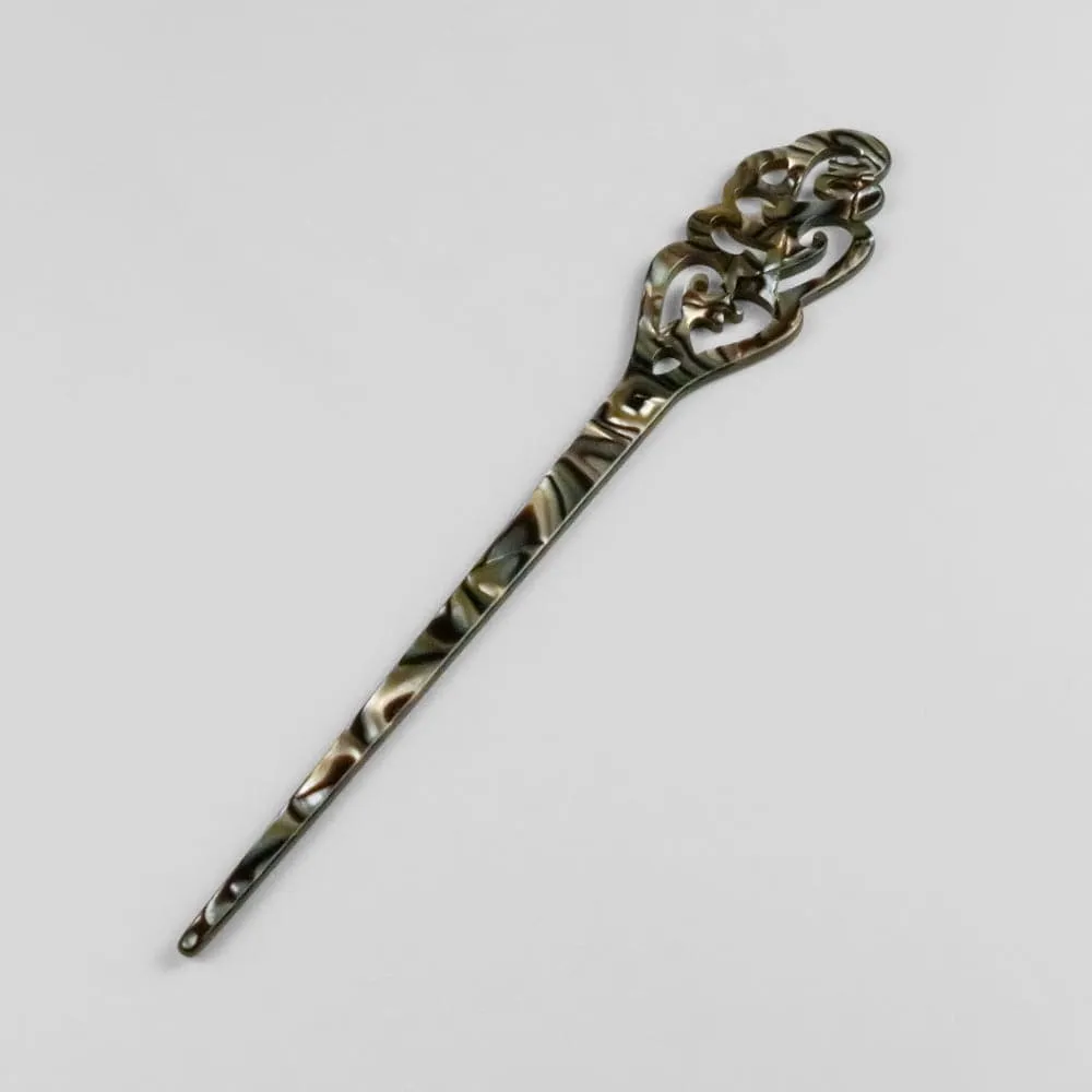 Long Filigree Hair Pin