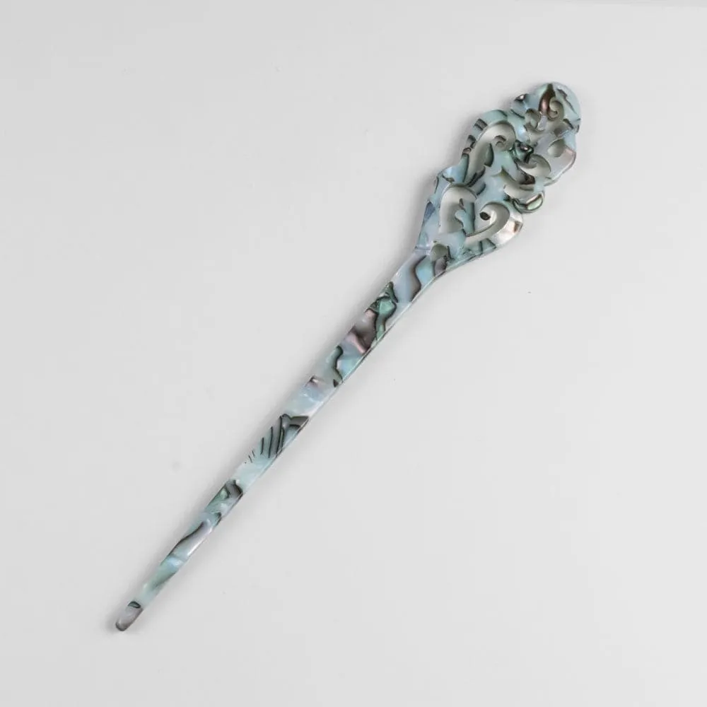 Long Filigree Hair Pin