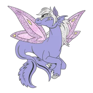 Neopets UC Faerie Peophin Pin