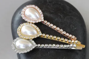 PEARL BOBBY PINS