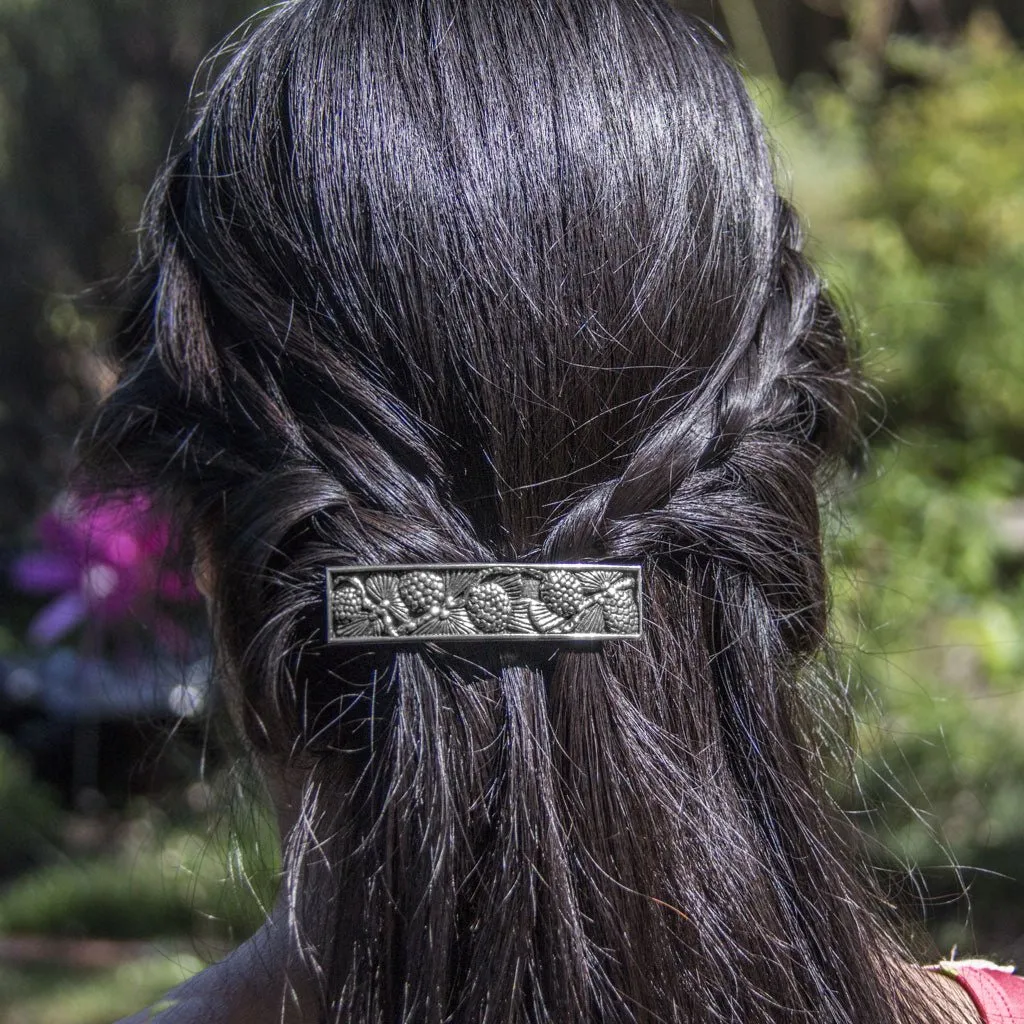 Pinecone Barrette