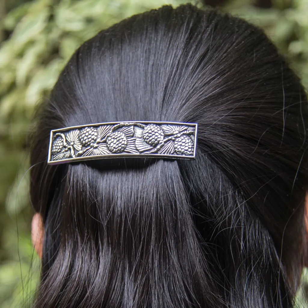 Pinecone Barrette