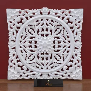 Premium Wooden Decoration Hand Carved Wall Panel (MDF Wood)