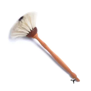 Redecker Goat Hair Duster - White