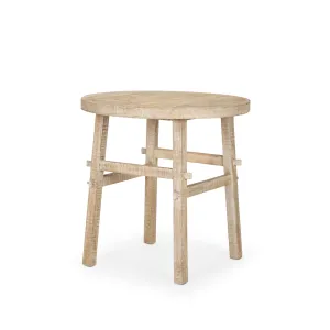 Rosie End Table Blonde Wood | Large