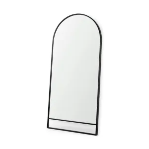 Sadie Floor Mirror Black Metal | 76H