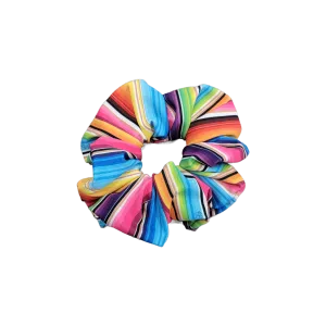 Serape Blue Scrunchie