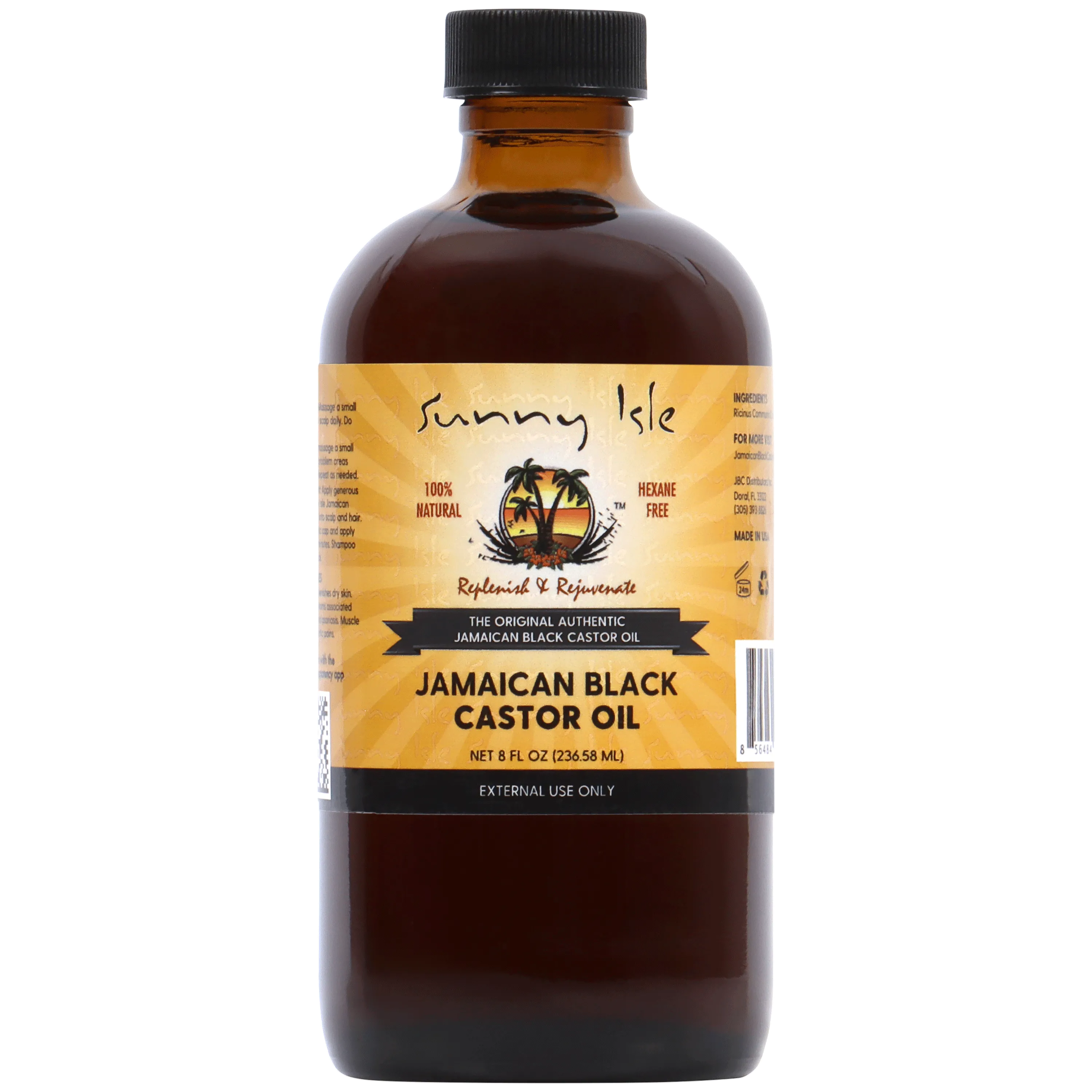 The Original Sunny Isle Jamaican Black Castor Oil - 8oz